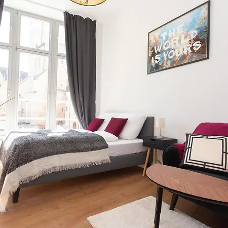 Fullhouse - Halle - M14 Apartments - Marketplace - Wonderful View Room photo
